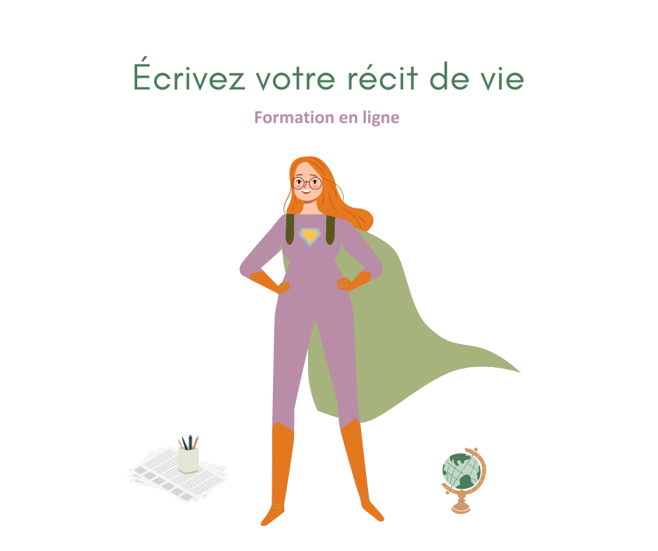 Formation : écrivez votre récit de vie